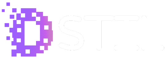 digistil logo bijeli an awesome font