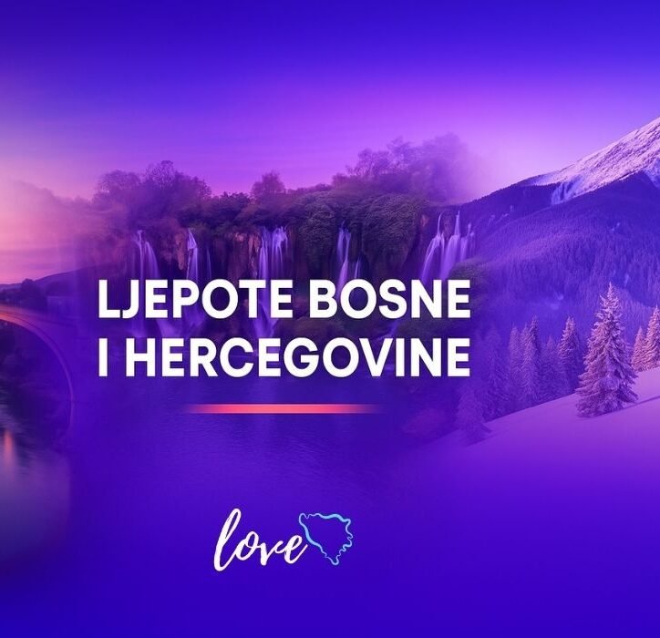 Kolaž prikaz nekih od ljepota bosne i hercegovine predstavljene na portalu lovebih preko agencije digistil