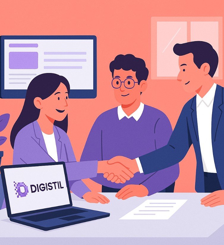 zasto odabrati digistil agenciju, ilustrativni prikaz prijateljske i poslovne saradnje